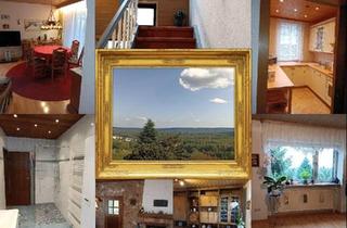 Einfamilienhaus kaufen in 66583 Spiesen-Elversberg, Spiesen-Elversberg - Haus mit sonnigem Panoramablick und Gartenoase für Naturfreunde