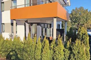 Wohnung kaufen in 83209 Prien, Moderne Erdgeschosswohnung mit Terrasse und kleinem Garten fußläufig zum Ortszentrum