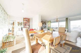 Penthouse kaufen in 81243 Aubing-Lochhausen-Langwied, MIT CHARME UND AUSSICHT3 Zimmer Penthouse Wohnung mit Schwimmbad und Saunen im Haus!