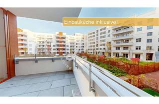 Wohnung kaufen in Krifteler Straße, 60326 Gallus, KLEYERS | Neubau 2-Zi.-Wohnung in Frankfurt mit Balkon & grüner Innenhof