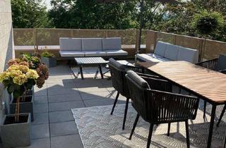 Penthouse mieten in Am Schwarzbach, 65795 Hattersheim, 4-Zimmer Penthouse mit gehobener Ausstattung, 44 qm Dachterrasse, Küche, 2 Bädern, 2 Parkplätze