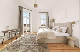 Wohnung mieten in Straßmannstraße 21, 10249 Friedrichshain, Gemütliches Zimmer in einer 5-Zimmer-Wohnung im Friedrichshain – voll möbliert