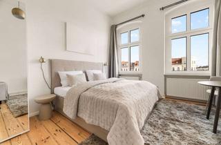 Wohnung mieten in Straßmannstraße 21, 10249 Friedrichshain, Helles Zimmer in moderner 5-Zimmer-Wohnung in Friedrichshain - voll möbliert