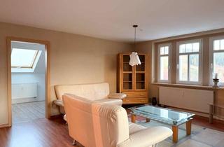 Wohnung mieten in Amtsberg, 08248 Klingenthal, Große, helle 4-Raum-Dachgeschosswohnung in Klingenthal – mit Einbauküche & kompletter Möblierung!