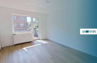 Wohnung mieten in Liegnitzer Straße, 24768 Rendsburg, Lichtdurchflutete 2-Zimmer-Wohnung mit BALKON und modernem WANNENBAD