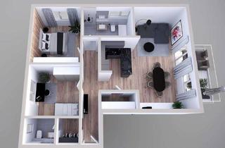 Wohnung mieten in Oskar-Frey-Str. 22, 76661 Philippsburg, 3-Zi. Neubauwohnung in Rheinsheim