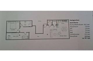 Wohnung mieten in 35216 Biedenkopf, Neubau-Dachgeschoßwohnung - mit Aufzug, Garagenstellplatz und Terrasse