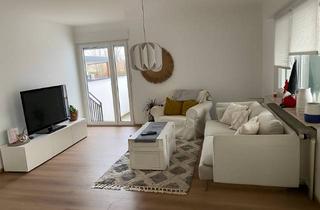 Wohnung mieten in Hauptstraße 18, 63533 Mainhausen, Mainlage Mainhausen-Mainflingen: 3 Zimmer, ca. 73 m², EG, Terrasse, Mainblick
