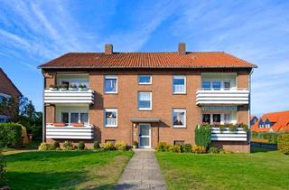 Wohnung mieten in Barlager Weg 53, 49356 Diepholz, 3-Zimmer-Wohnung in Diepholz im Erdgeschoss mit Balkon und Laminat.