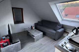 Wohnung mieten in Gottlieb-Stoll-Straße 27, 73272 Neidlingen, Ruhige, sonnig-helle 1 Zi-DG –Wohnung