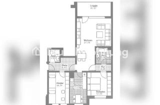 Tauschwohnungen in Echterdinger Hof, 30853 Langenhagen, Tauschwohnung: Helle 3,5-Zimmer-Wohnung mit 2 Bädern und Balkon in Langen