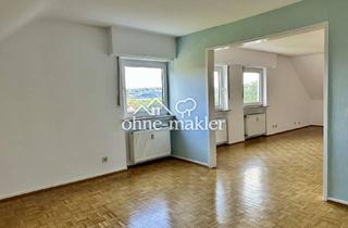 Wohnung mieten in 66117 Saarbrücken, Lichtdurchflutete 3,5-Zi-Dachgeschosswohnung mit Panoramablick auf der Bellevue