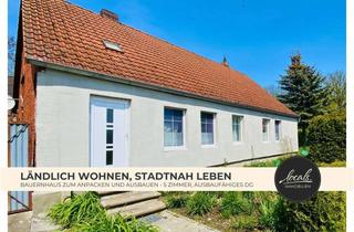 Bauernhaus kaufen in 16845 Stüdenitz-Schönermark, Ländlich wohnen, stadtnah leben – Bauernhaus mit Garten, Ausbaureserve und Nähe zu Kyritz