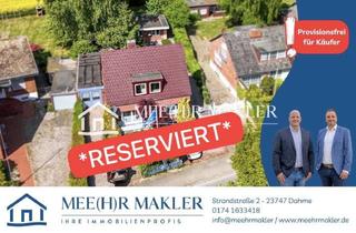 Einfamilienhaus kaufen in Gruber Weg 18, 23747 Dahme, EFH mit 3 FeWo´s & ein Bungalow in Dahme an der Ostsee zu verkaufen.