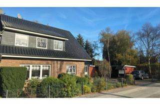 Doppelhaushälfte kaufen in 21765 Nordleda, Gepflegte Doppelhaushälfte mit Kamin, Wintergarten und Garten in ruhiger Lage von Nordleda