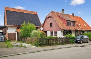 Doppelhaushälfte kaufen in 76332 Bad Herrenalb, Gestalter gesucht! Doppelhaushälfte mit Scheune und Photovoltaikanlage