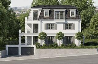 Villa kaufen in 63739 Aschaffenburg, Exklusive Stadtvilla mit 4 Einheiten am Godelsberg – KfW 40, Neubau-DHH mit Pool