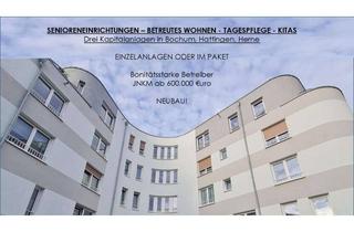 Anlageobjekt in Talstraße 15, 45525 Hattingen, Paket Neubau- Senioreneinrichtungen in Hattingen, Bochum, Herne (+Kita), alle mit Betreiberverträgen