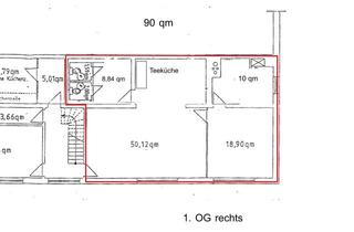 Büro zu mieten in 26603 Aurich, Büro-/Praxis-/Schulungsfläche - 90 m² - provisionsfrei