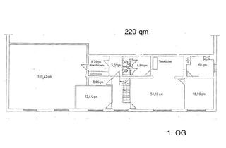 Büro zu mieten in 26603 Aurich, Büro-/Praxis-/Geschäftsfläche zu vermieten - 220 m², provisionsfrei