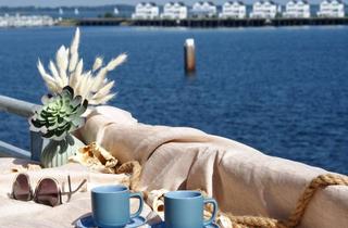 Immobilie mieten in Kapitänsstraße, 24376 Kappeln, Wohnen an der Ostsee - hochwertige 97 m² Wohnung direkt am Wasser mit Sauna, Kamin und Balkon