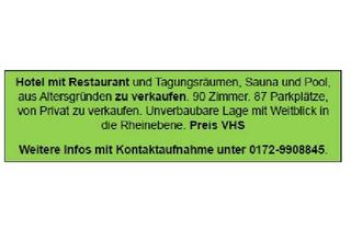 Gewerbeimmobilie kaufen in 76829 Landau, Hotel-Restaurant zu verkaufen