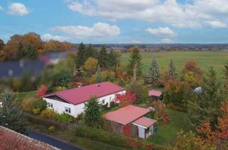 Einfamilienhaus kaufen in 17252 Mirow, Naturgenuss: Einfamilienhaus im Bungalowstil mit großem Gartengrundstück in Feldrandlage