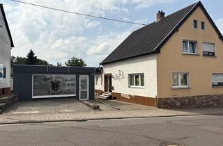 Doppelhaushälfte kaufen in 66280 Sulzbach, schöne Doppelhaushälfte mit zusätzlichem Gewerbe