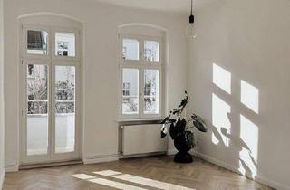 Wohnung kaufen in Chodowieckistraße, 10405 Berlin, Berlin - Stilvoll sanierte Altbauwohnung mit Süd-Ausrichtung und Balkon im beliebten Winsviertel