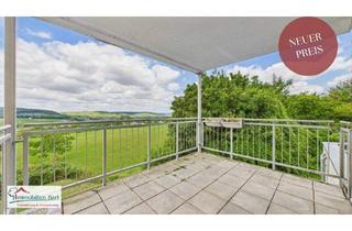 Wohnung kaufen in 66706 Perl, Perl - PERL: SOFORT FREI! 107 M² WOHNUNG + 2 GARAGEN + TOLLE AUSSICHT!