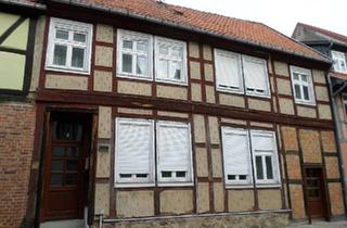 Haus kaufen in 29410 Salzwedel, Salzwedel - Fachwerkhaus für Liebhaber zum Sanieren unter Denkmalschuz