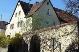 Haus kaufen in 97990 Weikersheim, Weikersheim - Histor. Wohnhaus mit Nebengebäuden, ehemals landwirt.
