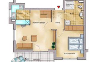 Wohnung kaufen in 68165 Schwetzingerstadt, OSTSTADT NÄHE PARK: 2 ZKB BARRIEREFREI AUFZUG TERRASSE