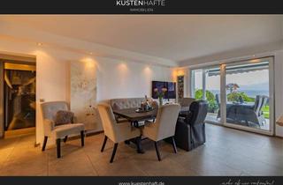 Wohnung kaufen in 23683 Scharbeutz, Exklusive Eigentumswohnung in erster Reihe Scharbeutz – Meerblick-Panorama, Terrasse & Garten
