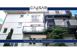 Wohnung kaufen in 68623 Lampertheim, Großzügige 3-Zimmer-Dachgeschosswohnung mit Balkon in zentraler Lage von Lampertheim