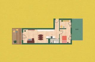 Wohnung kaufen in Dietzgenstraße 16, 13156 Niederschönhausen, Attraktive 2,5-Zimmer Wohnung mit Terrasse und Garten in Berlin-Niederschönhausen