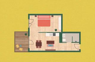 Wohnung kaufen in Dietzgenstraße 16, 13156 Niederschönhausen, Barrierefreie 2-Zimmer Wohnung mit Balkon in Berlin-Niederschönhausen