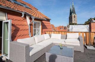 Wohnung kaufen in Pölkenstraße 37, 06484 Quedlinburg, Traumhafte 3-Zimmer Ferienwohnung/ Maisonette-Wohnung mit großer Dachterrasse