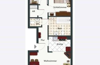 Wohnung mieten in Zülpicher Straße 111, 52351 Düren, Helle 3-Zimmer Wohnung in Düren mit 72 m² Wohnfläche