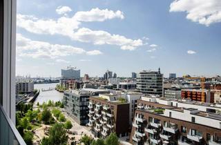 Wohnung mieten in Überseeallee 2b, 20457 HafenCity, Helles 3-Zimmer-Apartment mit Loggia, Gemeinschafts-Office, Fitnessstudio, uvm.