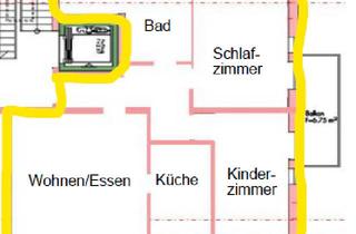 Wohnung mieten in Ludwig-Thoma-Straße, 84076 Pfeffenhausen, Erstbezug: Moderne 3-Zi.-Dachgeschosswohnung mit Balkon