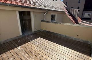Wohnung mieten in Posthorngäßchen, 93059 Innenstadt, *Erstbezug* Stilvolle 4-Zimmer-Maisonette mit Dachterrasse im Herzen der Regensburger Altstadt- WE10