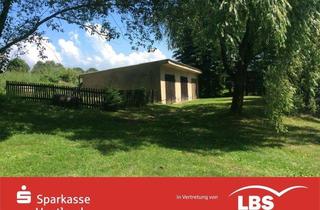 Grundstück zu kaufen in 08648 Bad Brambach, sonniges Baugrundstück mit 3 Garagen