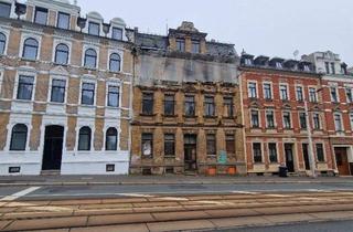 Mehrfamilienhaus kaufen in 08527 Plauen, Objekt-Nr.: 12823 - Entkerntes und zur Sanierung vorbereitetes Mehrfamilienhaus mit 4 ETW in Plauen