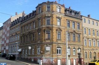 Mehrfamilienhaus kaufen in 08525 Plauen, Objekt-Nr.: 134/23 - unsaniertes und entkerntes Mehrfamilienhaus / Imposantes Reiheneckhaus in Plauen
