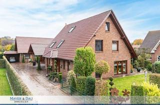 Haus kaufen in 49692 Cappeln, Ensemble von zwei modernen und gepflegten Einfamilienhäusern – ideal für Mehrgenerationen. Obj. 9103