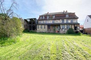 Haus kaufen in 99707 Kyffhäuserland, Denkmal Forsthaus Grundstück, Nebengelass, Ruhe und genehmigte Förderung zum Ausbau