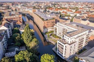 Penthouse kaufen in 04229 Leipzig, Bezugsfrei: Penthouse mit Loggia und Dachterrasse, einzigartiger Blick über den Clara-Zetkin-Park