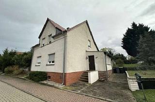 Einfamilienhaus kaufen in 06420 Könnern, Ideal für die Familie – Einfamilienhaus in ruhiger Lage mit direkter Zufahrt und Garage