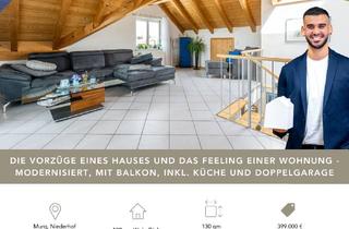 Haus kaufen in 79730 Murg, Ihre Wohnungssuche endet hier! Ein Haus, das sich wie eine Wohnung anfühlt | inkl. Doppelgarage